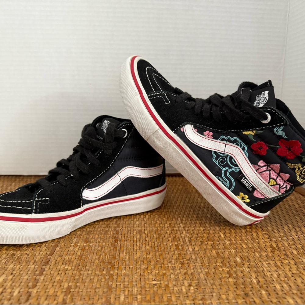 Vans Black and White Iconic Sneakers